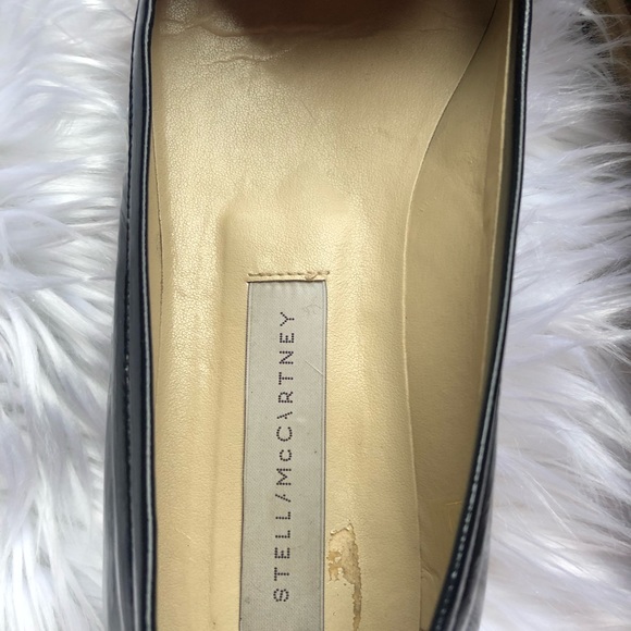 Stella McCartney || Blue patent loafers platform - Picture 5 of 8